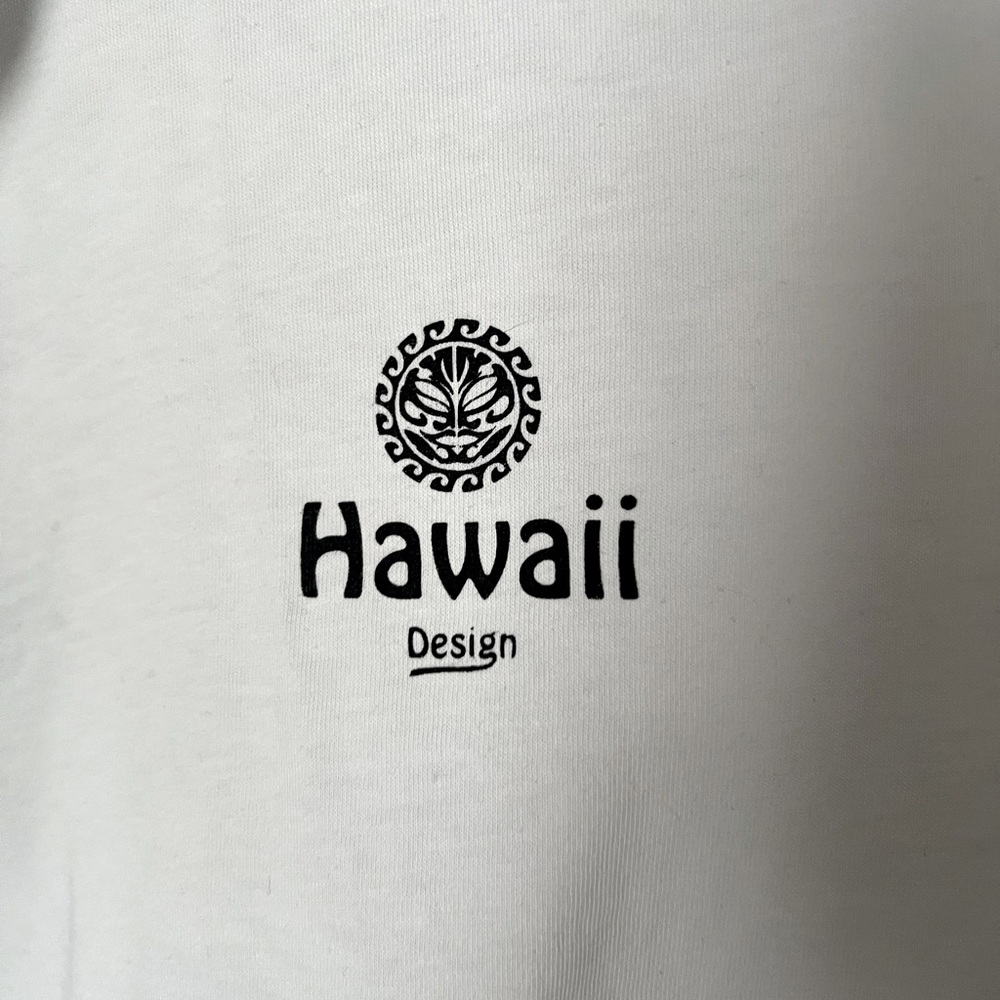 Hawaii Design Henley Design Tee - Large - Picture 7 of 8
